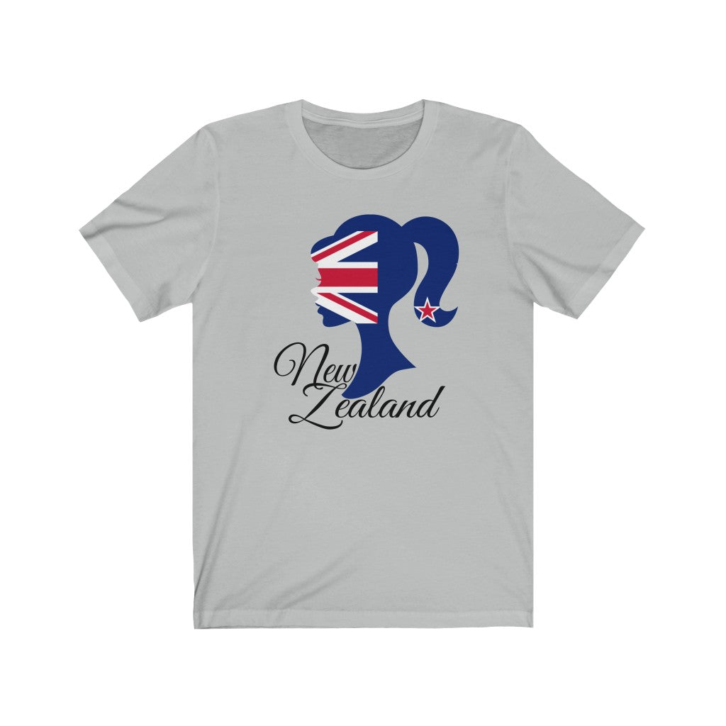 New Zealand Girl Flag Premium Tee 1 - Unisex