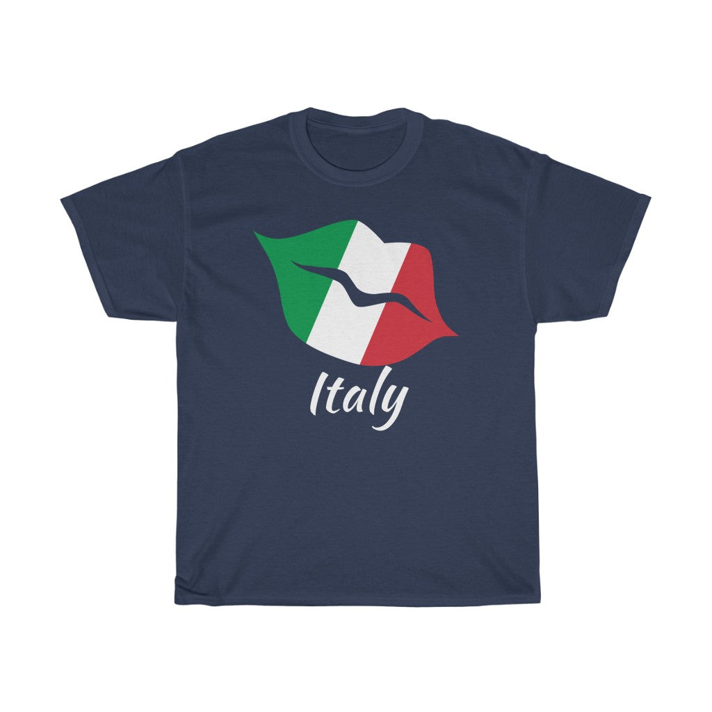 Italy Lips Flag Standard Tee 2 - Unisex
