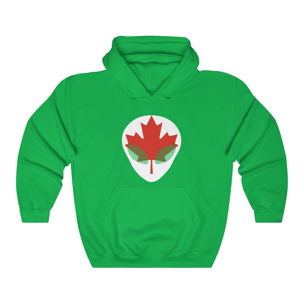 Canada Alien Flag Hoodie Sweatshirt - Unisex
