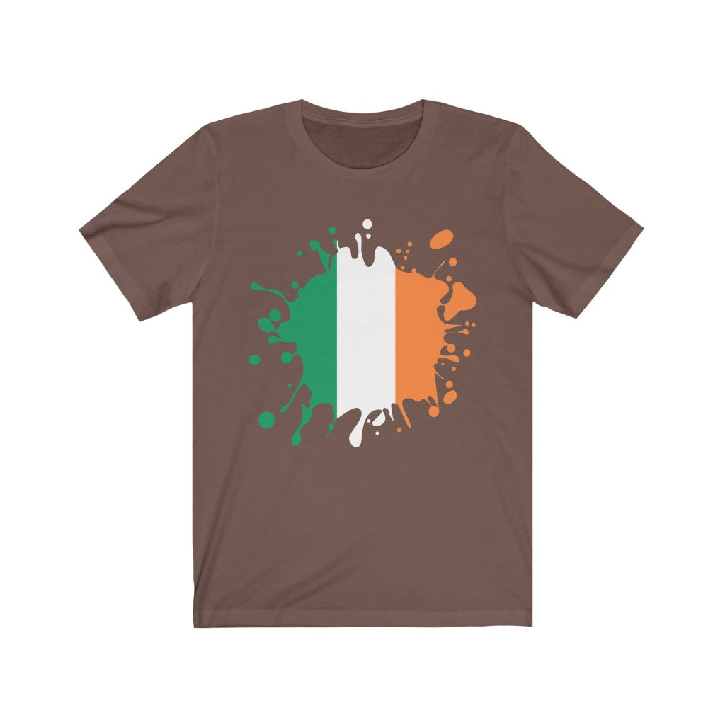 Ireland Splat Flag Premium Tee - Unisex