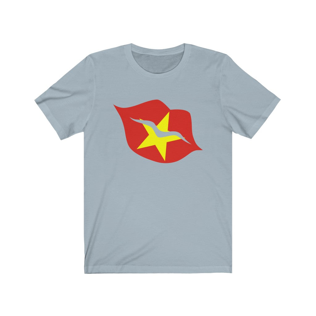 Vietnam Lips Flag Premium Tee - Unisex