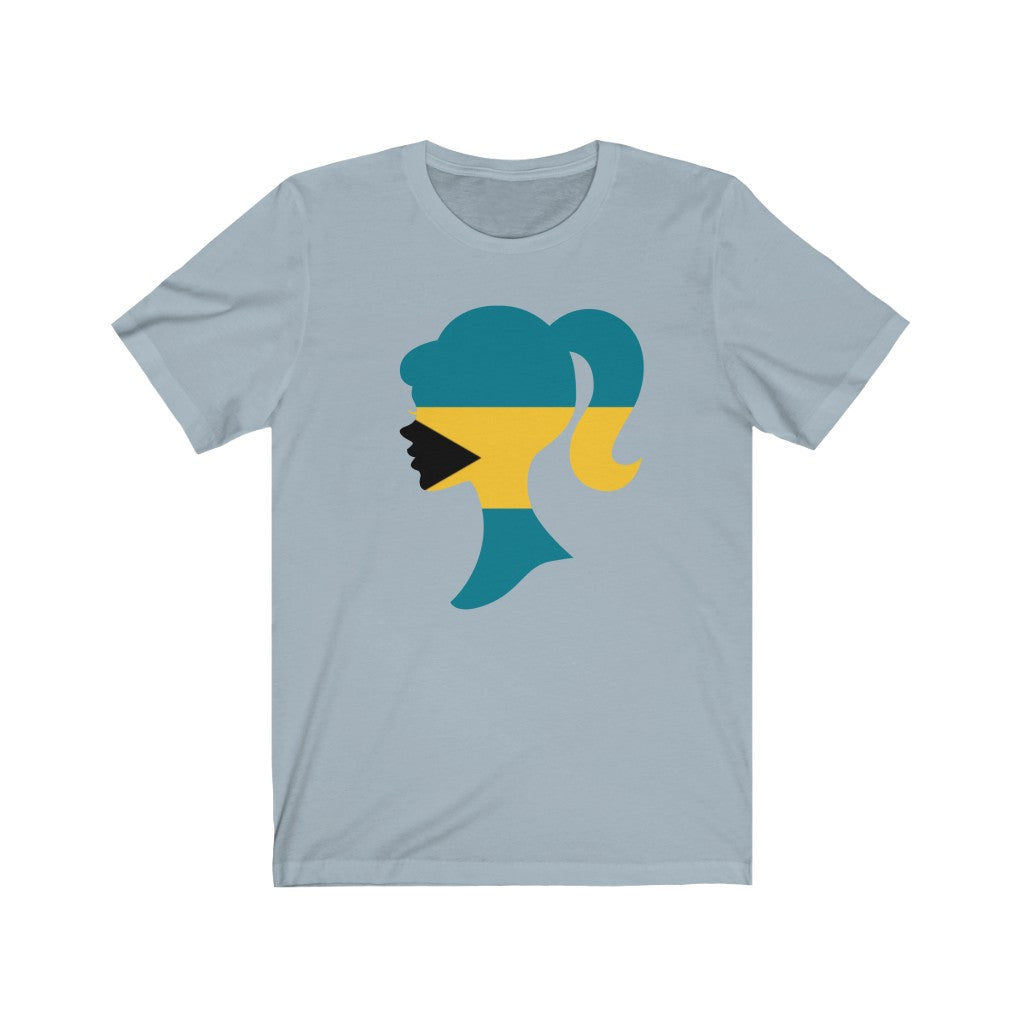 Bahamas Girl Flag Premium Tee - Unisex