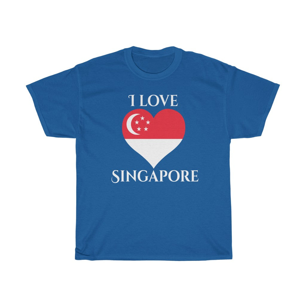 Singapore Heart Flag Standard Tee 2 - Unisex