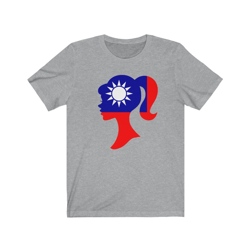 Republic of China - Taiwan Girl Flag Premium Tee - Unisex