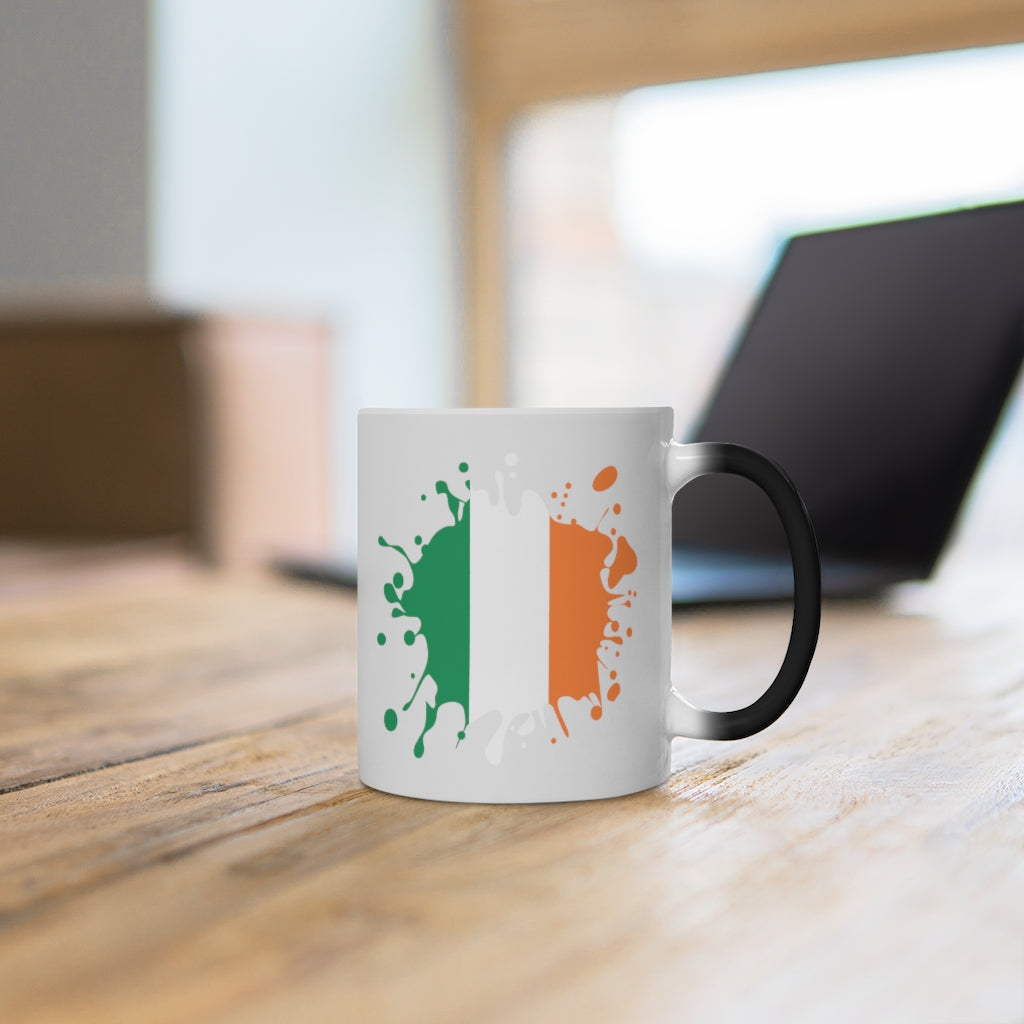 Ireland Splat Color Changing Mug