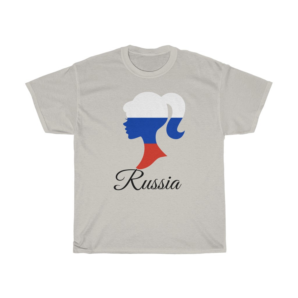 Russia Girl Flag Standard Tee 1 - Unisex