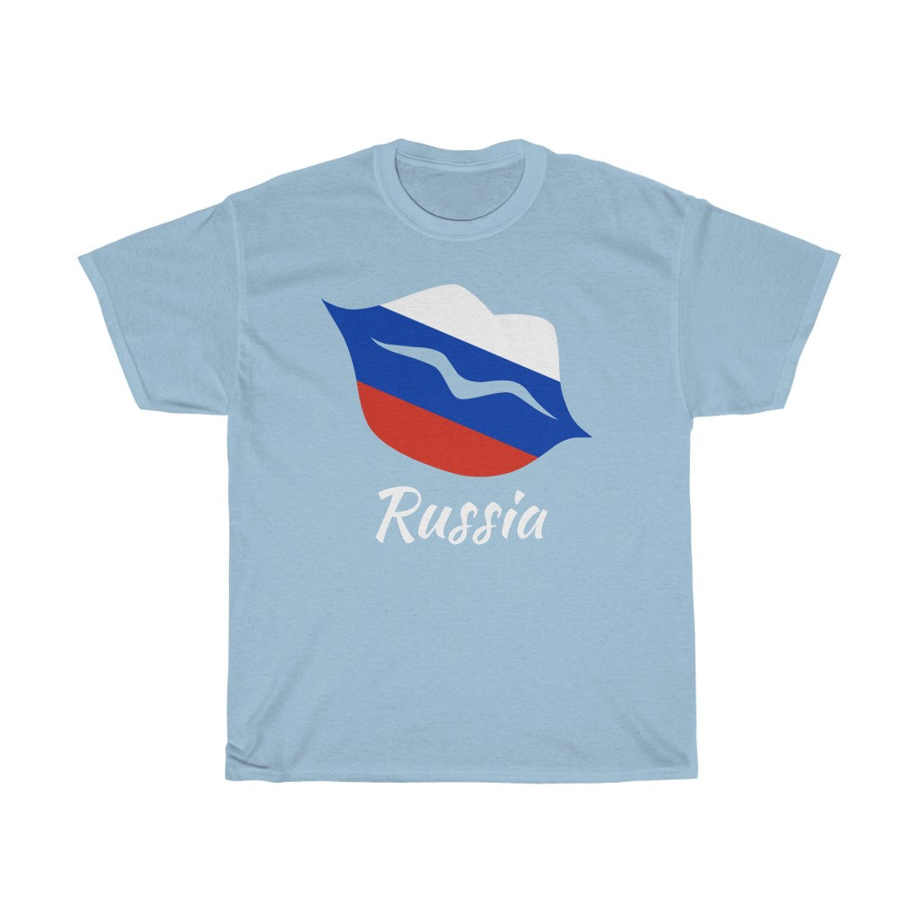 Russia Lips Flag Standard Tee 2 - Unisex