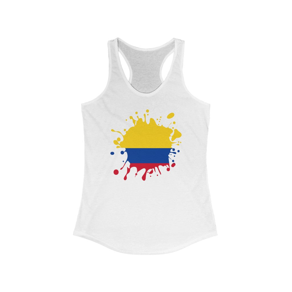 Colombia Splat Flag Tank - Women