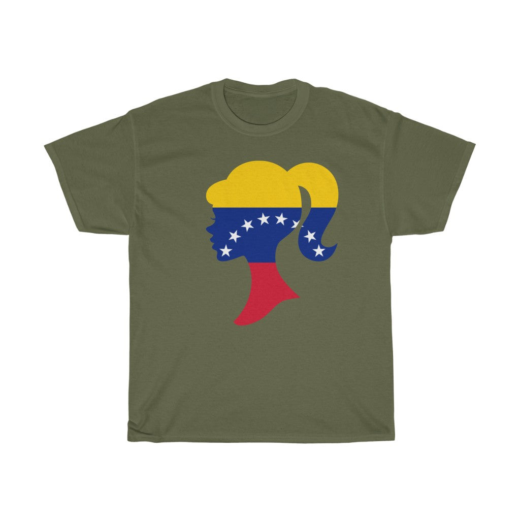 Venezuela Girl Flag Standard Tee - Unisex