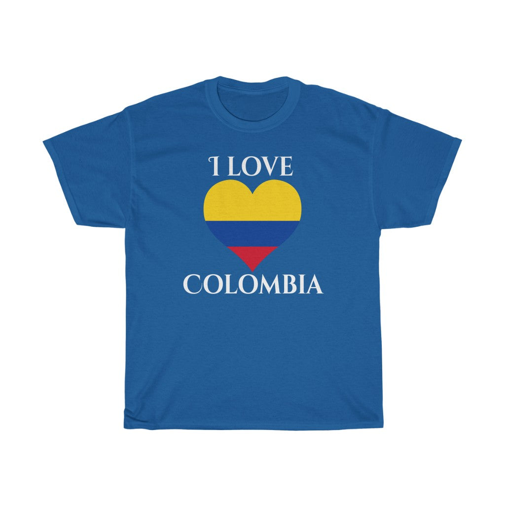 Colombia Heart Flag Standard Tee 2 - Unisex