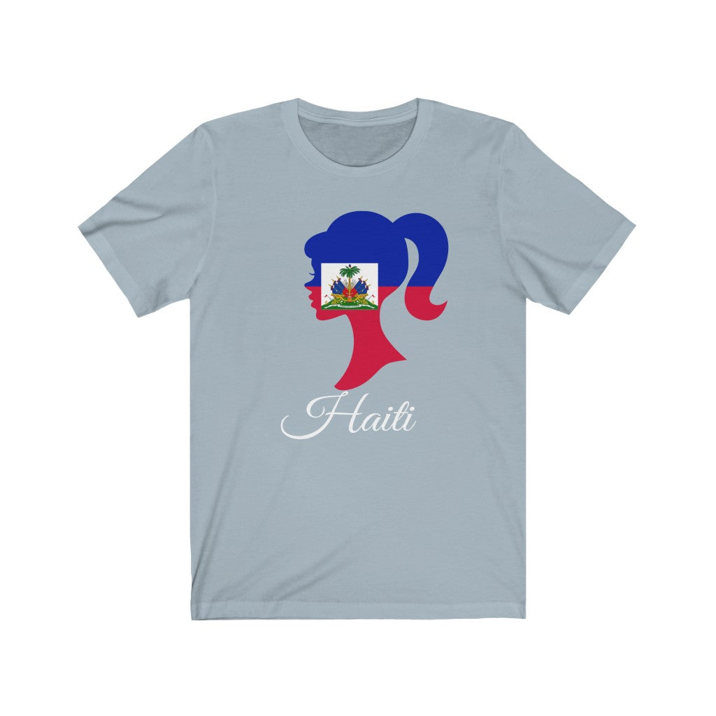 Haiti Girl Flag Premium Tee 2 - Unisex