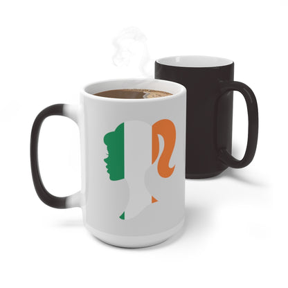 Ireland Girl Color Changing Mug