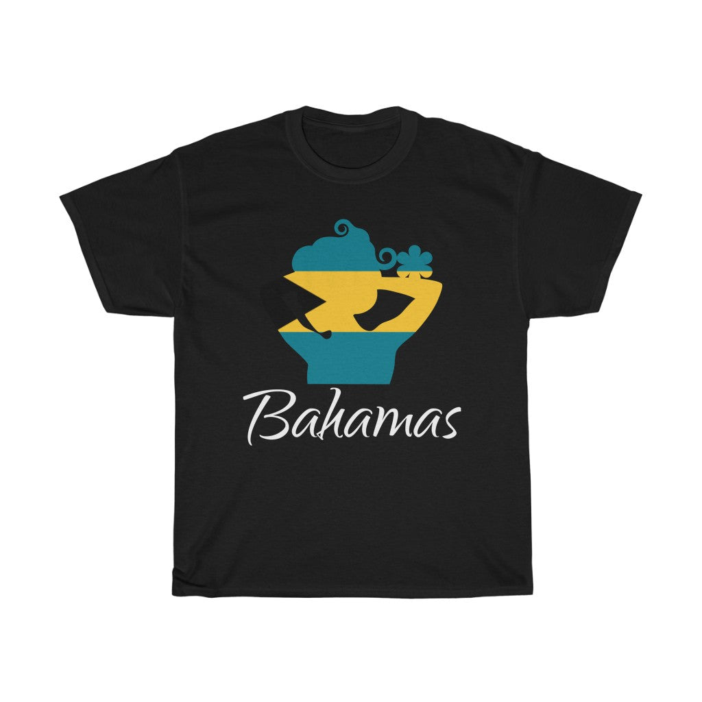 Bahamas Lady Flag Standard Tee 2 - Unisex