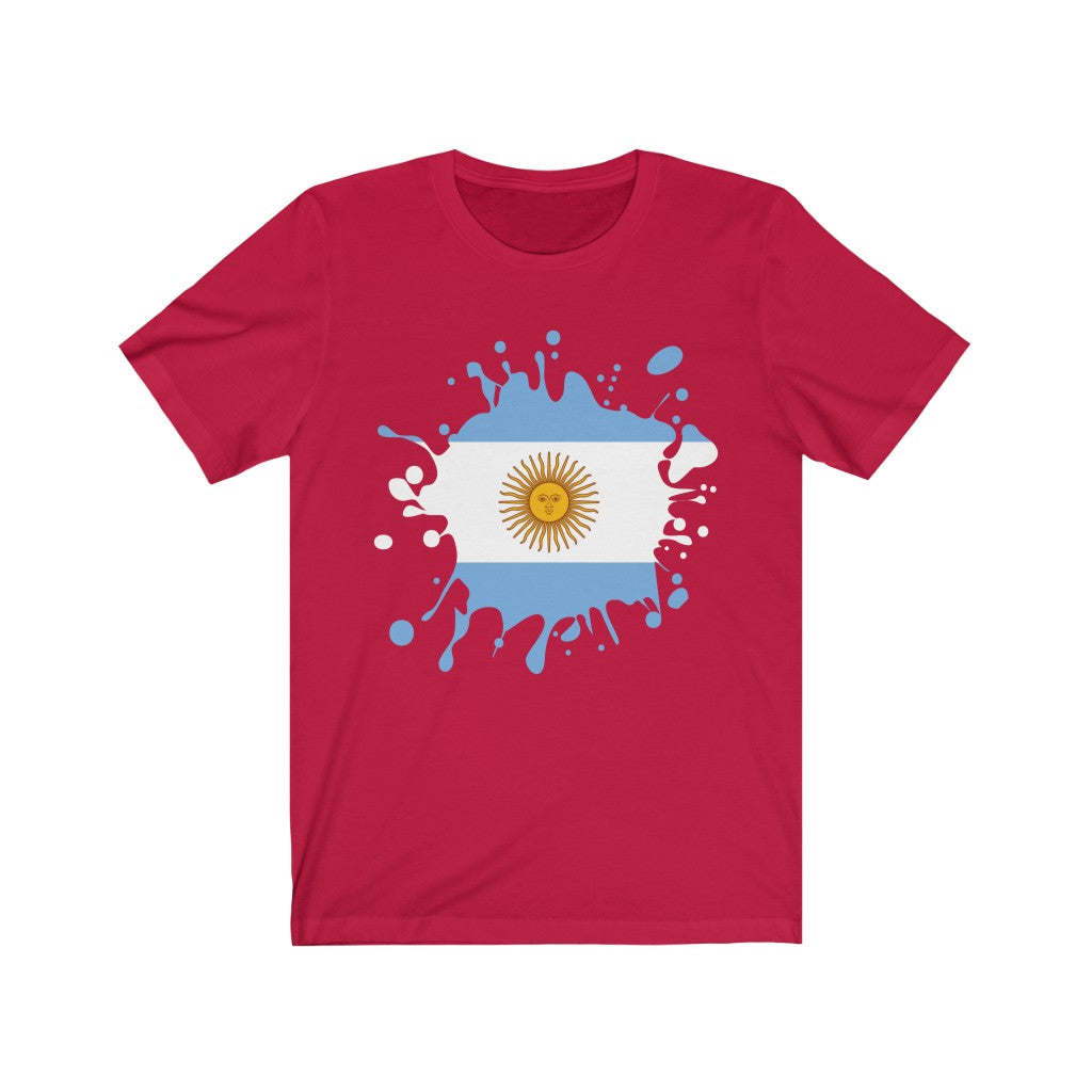 Argentina Splat Flag Premium Tee - Unisex