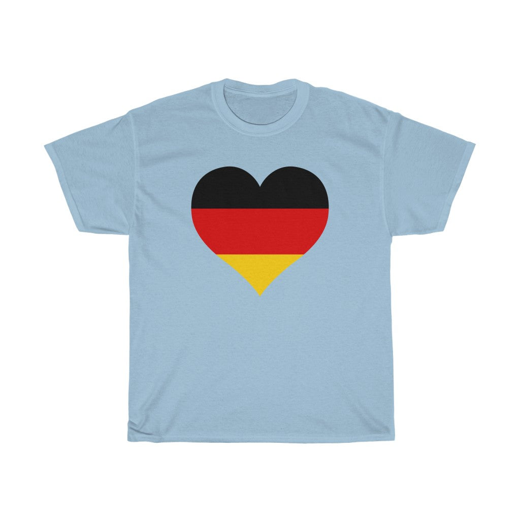 Germany Heart Flag Standard Tee - Unisex