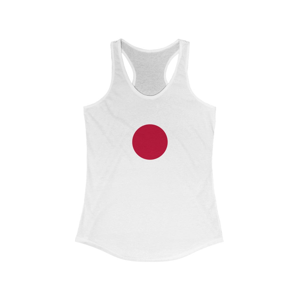 Japan Heart Flag Tank - Women