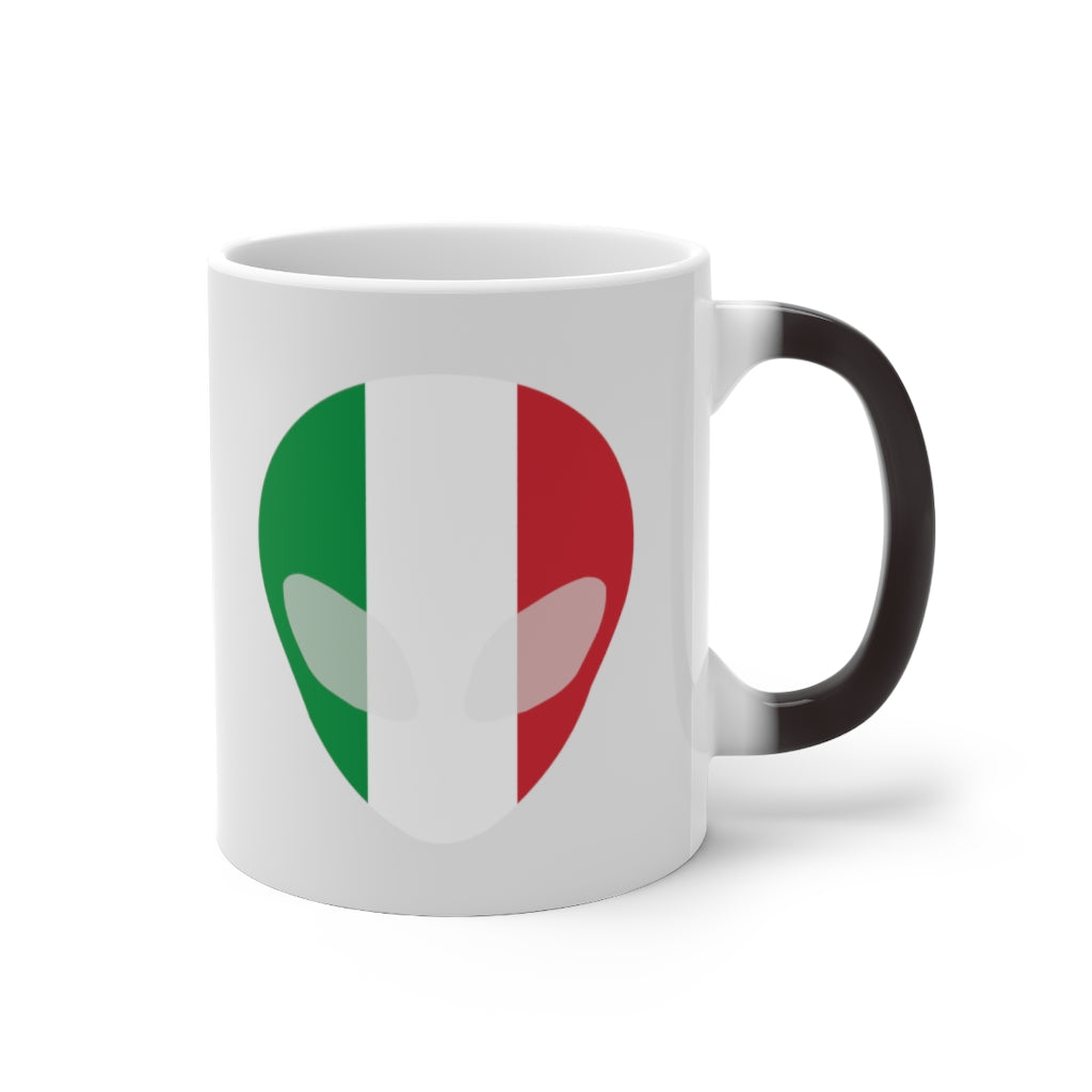 Italy Alien Color Changing Mug