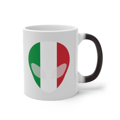Italy Alien Color Changing Mug