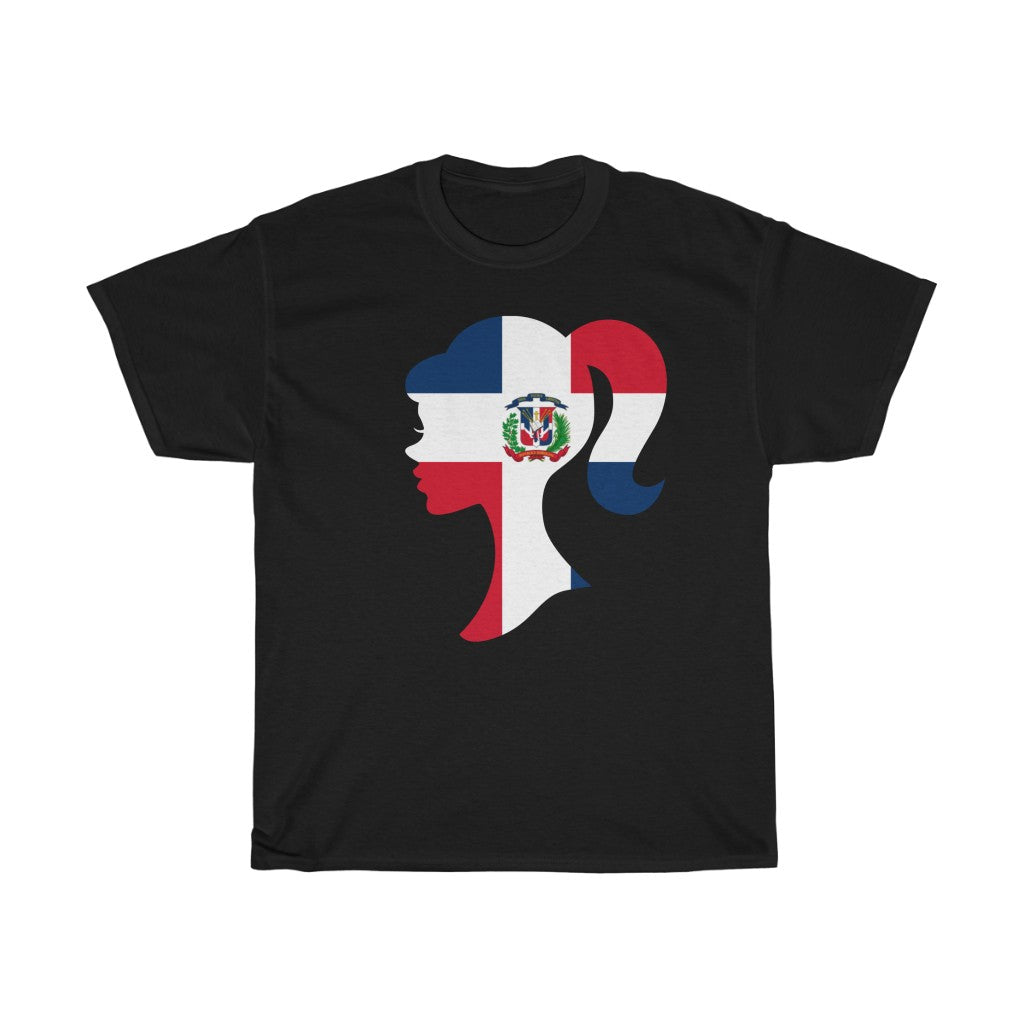 Dominican Republic Girl Flag Standard Tee - Unisex