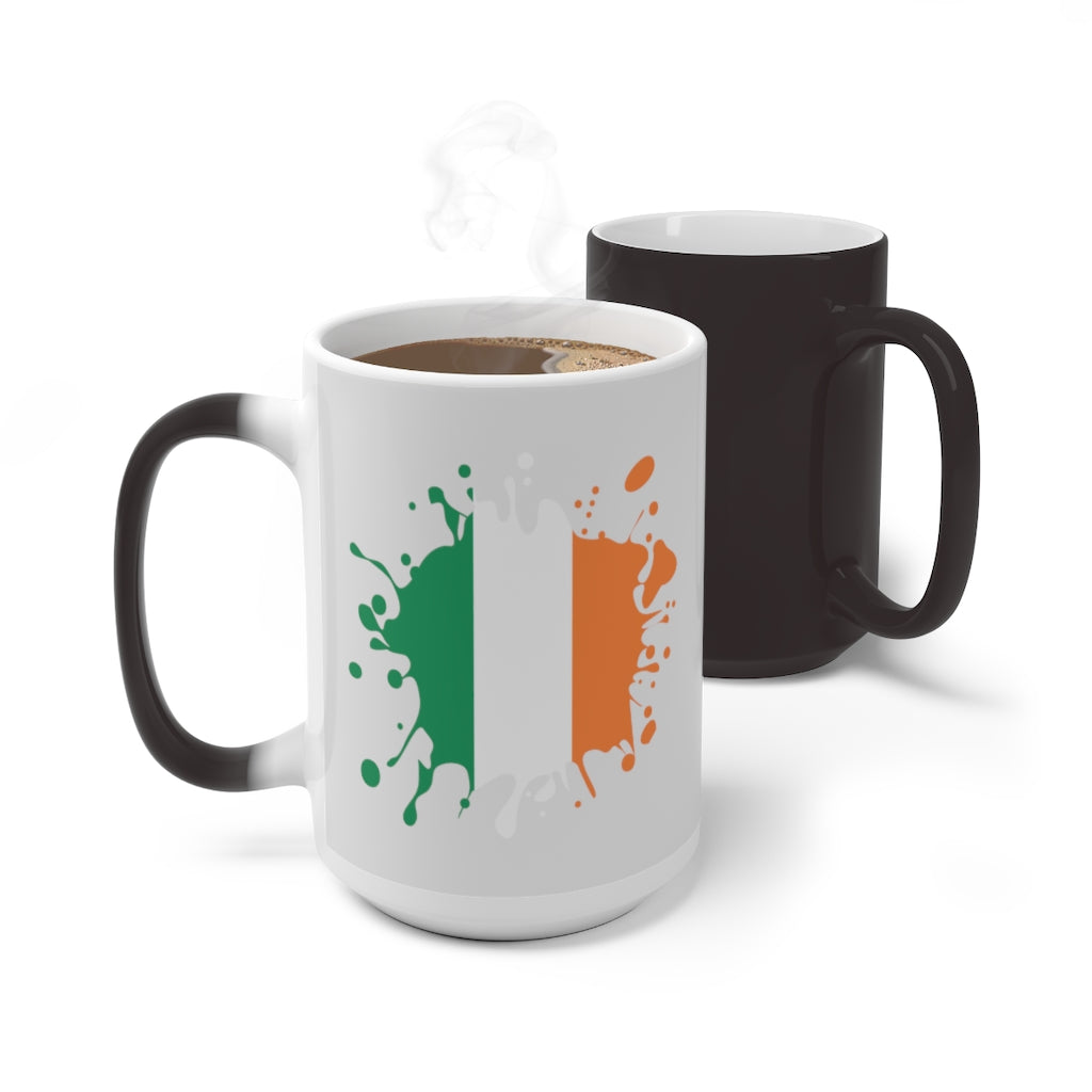 Ireland Splat Color Changing Mug