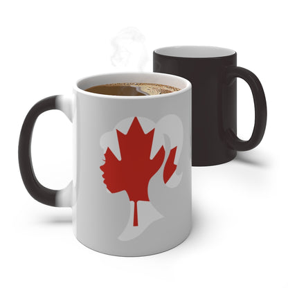 Canada Girl Color Changing Mug