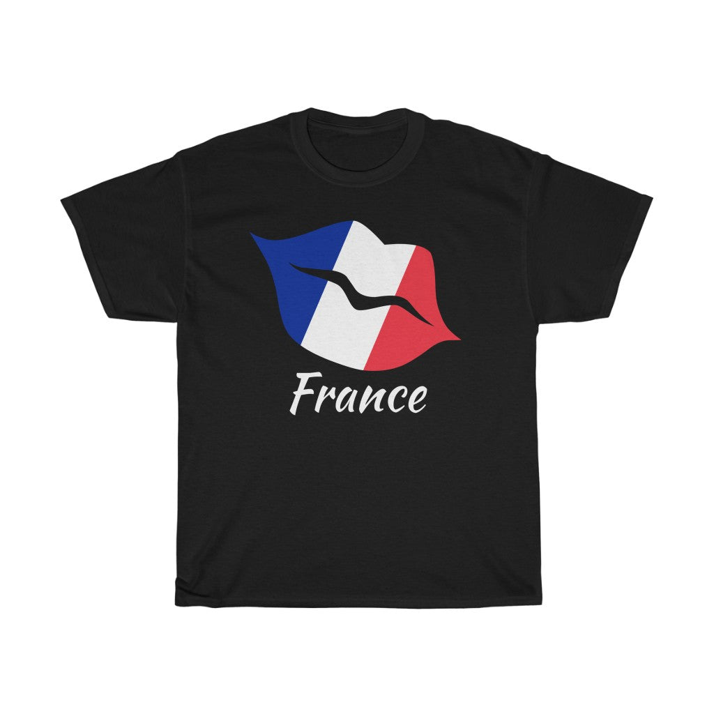 France Lips Flag Standard Tee 2 - Unisex