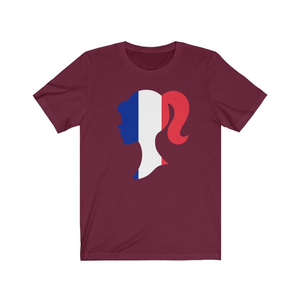 France Girl Flag Premium Tee - Unisex