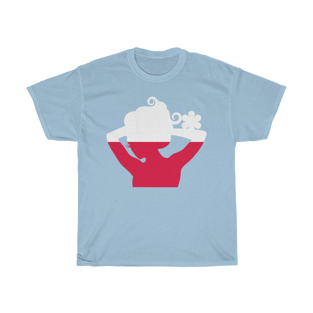 Poland Lady Flag Standard Tee - Unisex