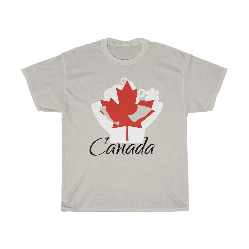 Canada Lady Flag Standard Tee 1 - Unisex