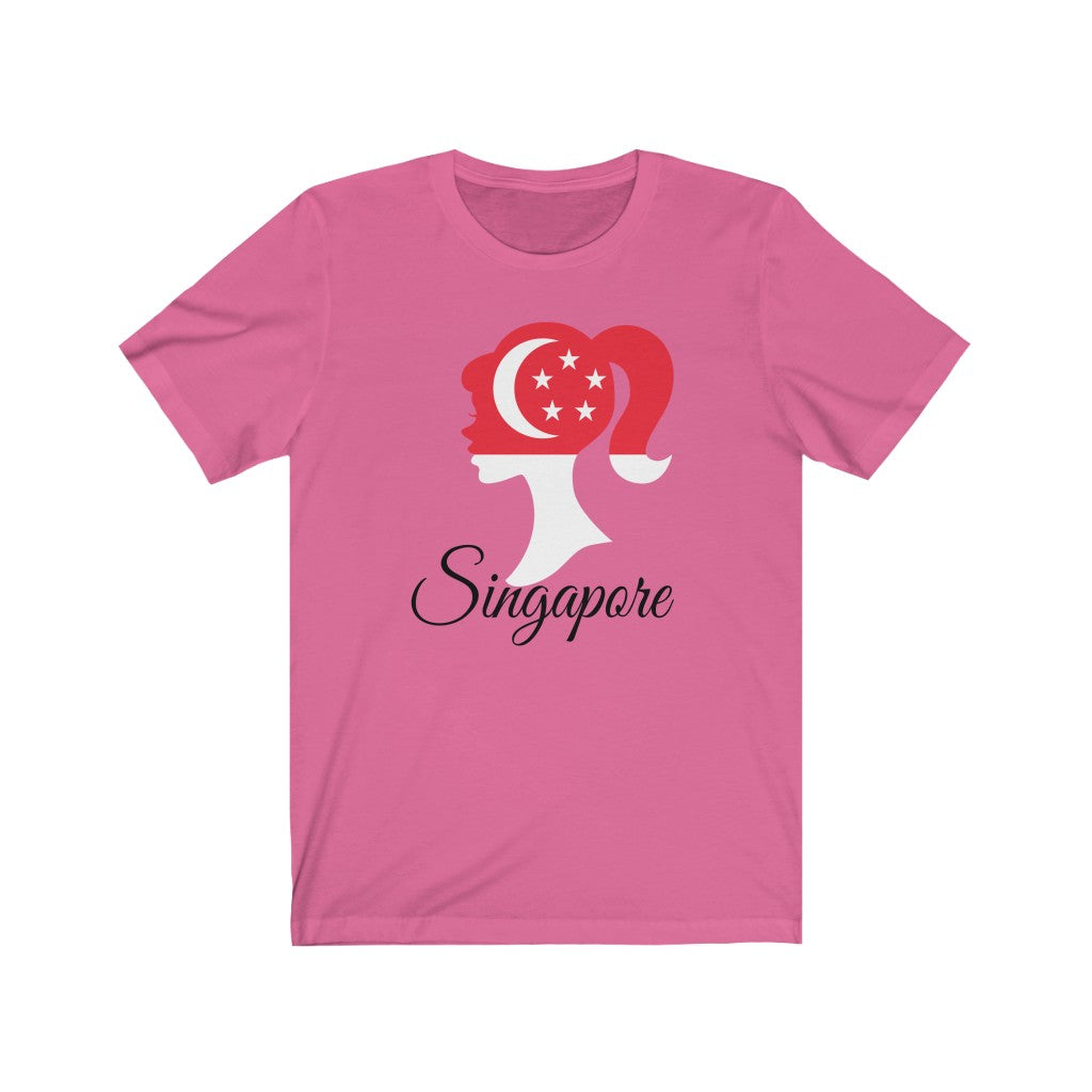 Singapore Girl Flag Premium Tee 1 - Unisex
