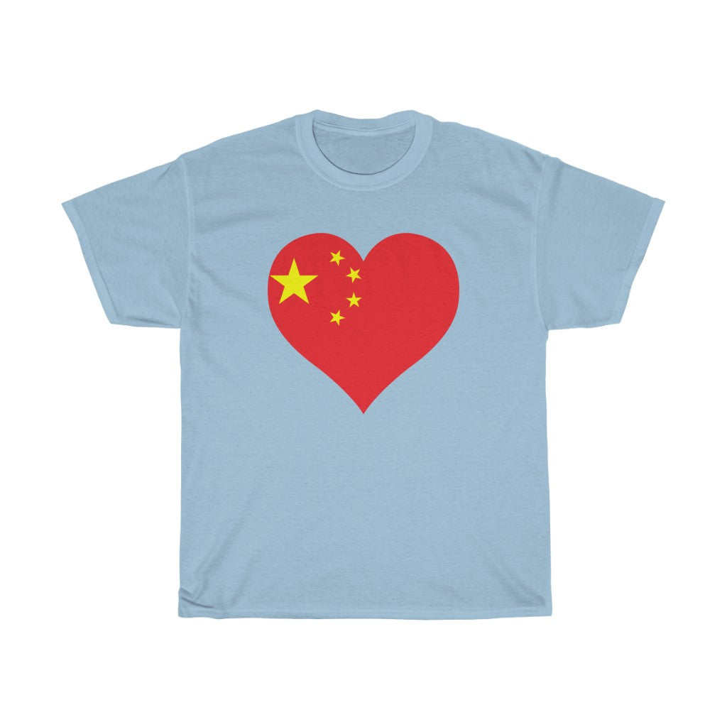 China Heart Flag Standard Tee - Unisex