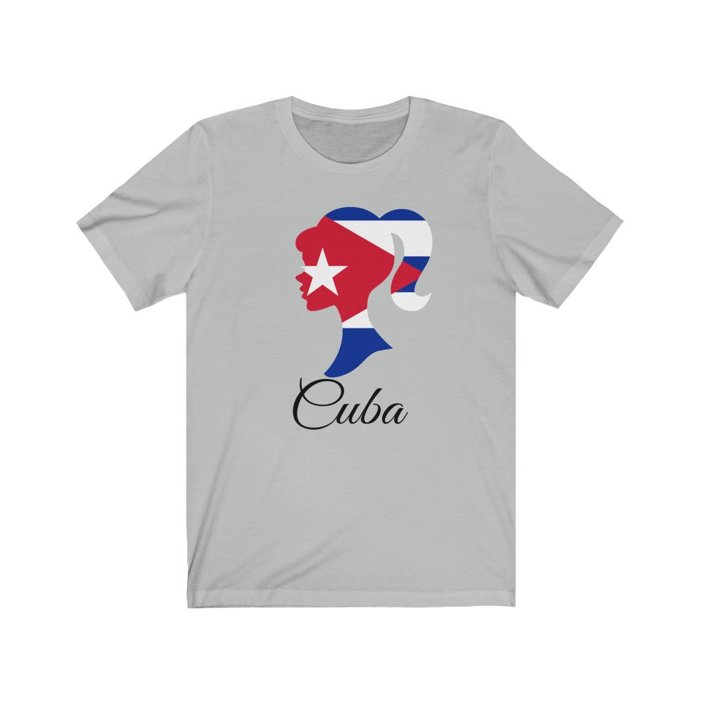 Cuba Girl Flag Premium Tee 1 - Unisex
