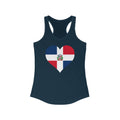 Dominican Republic Heart Flag Tank - Women