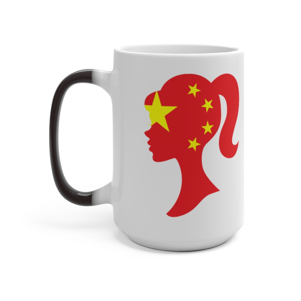 China Girl Color Changing Mug