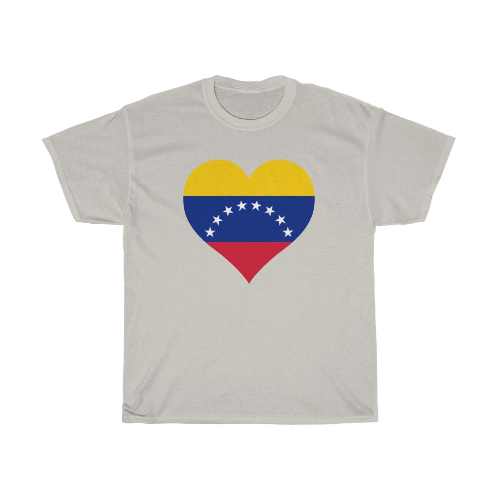 Venezuela Heart Flag Standard Tee - Unisex