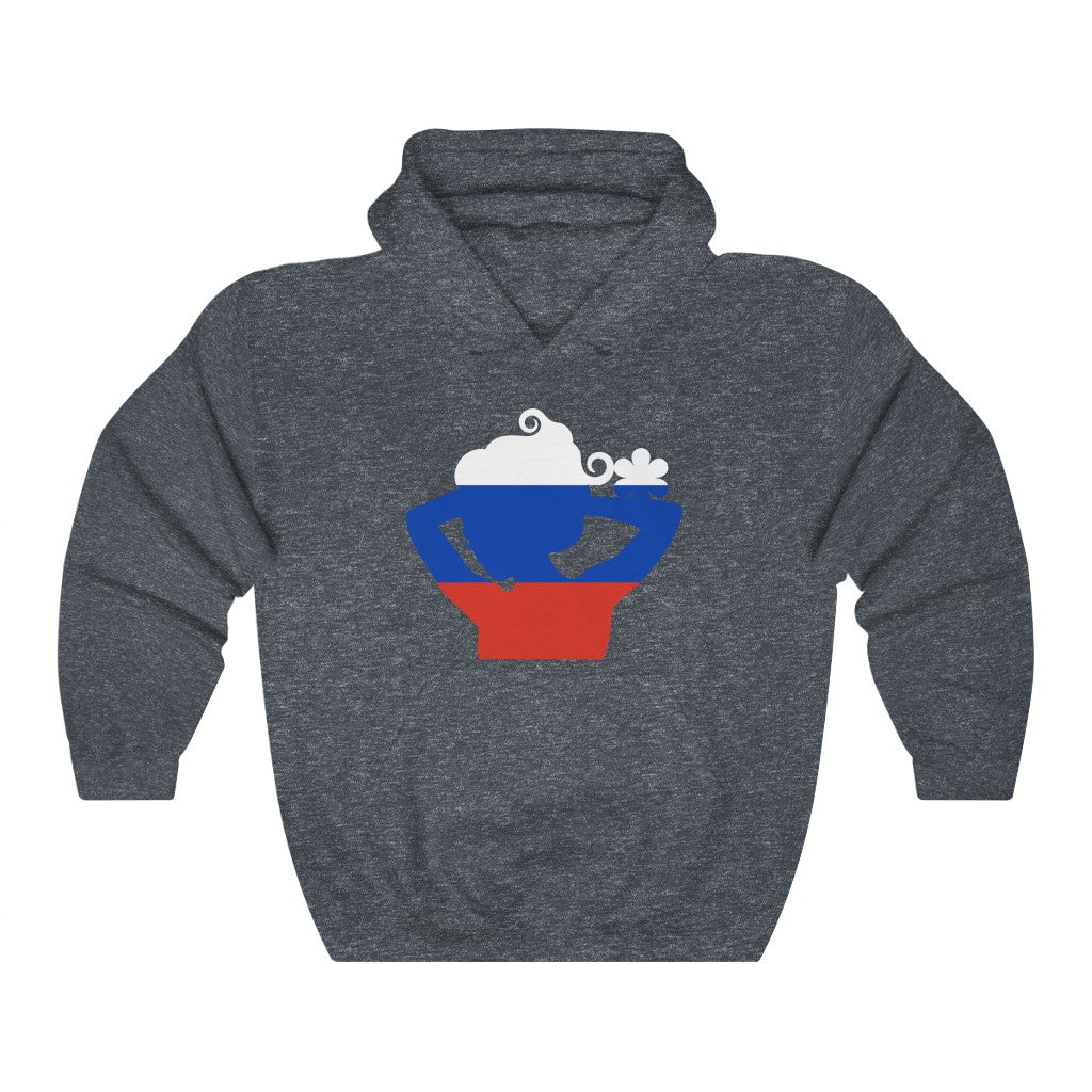 Russia Lady Flag Hoodie Sweatshirt - Unisex