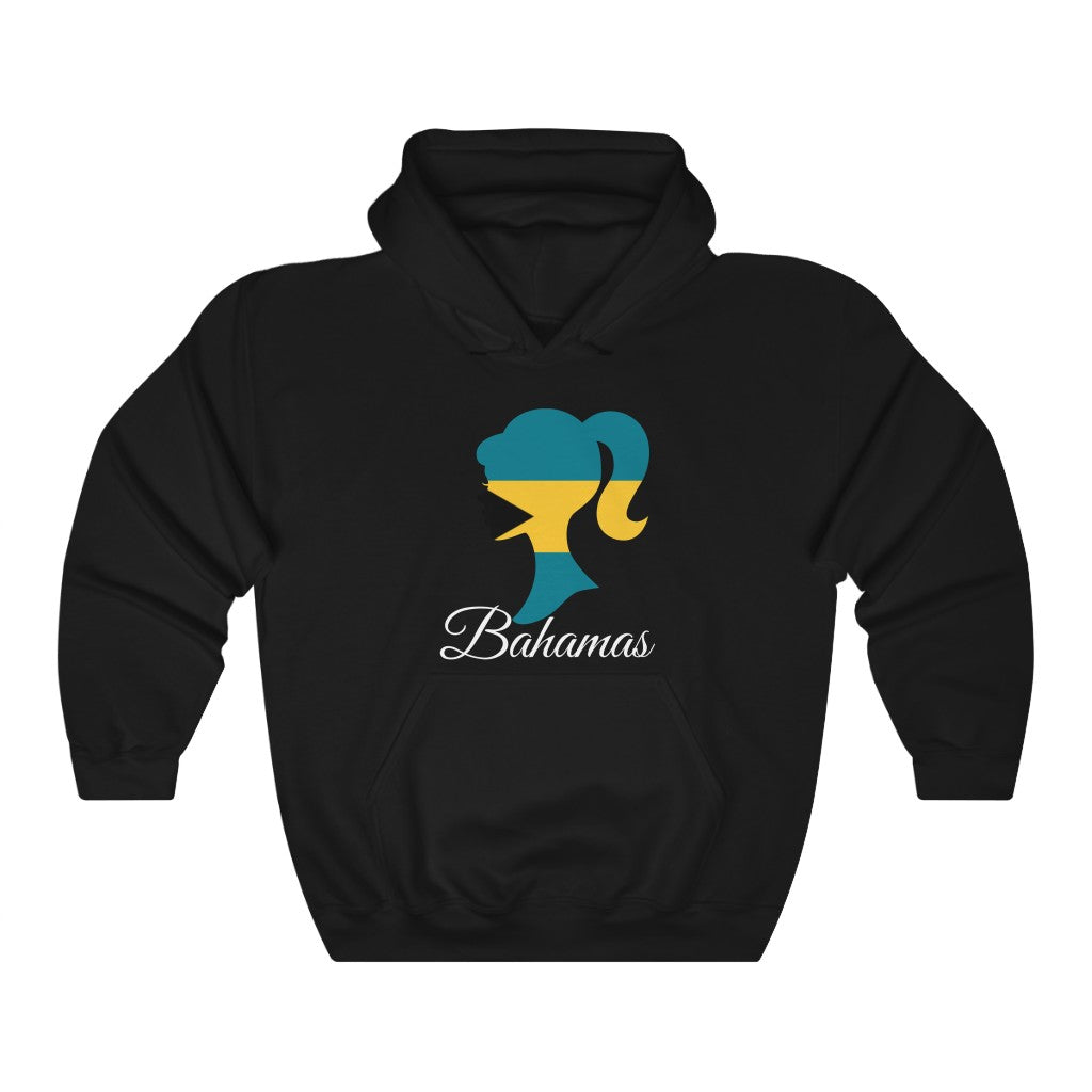 Bahamas Girl Flag Hoodie Sweatshirt 2 - Unisex