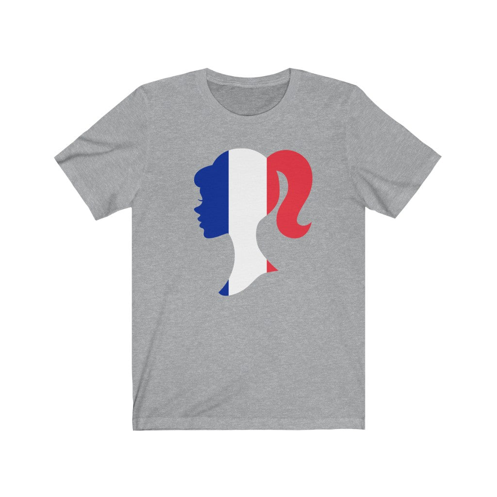 France Girl Flag Premium Tee - Unisex
