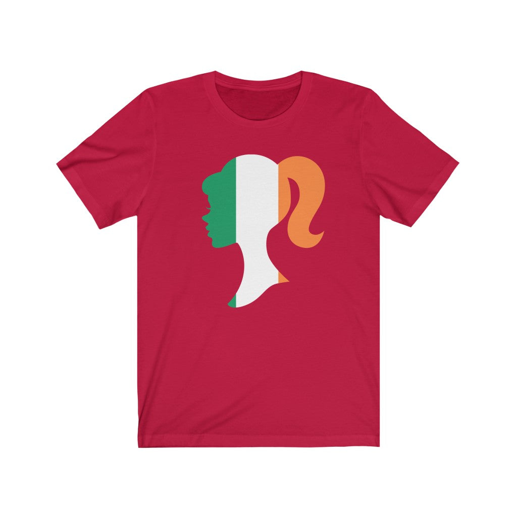 Ireland Girl Flag Premium Tee - Unisex