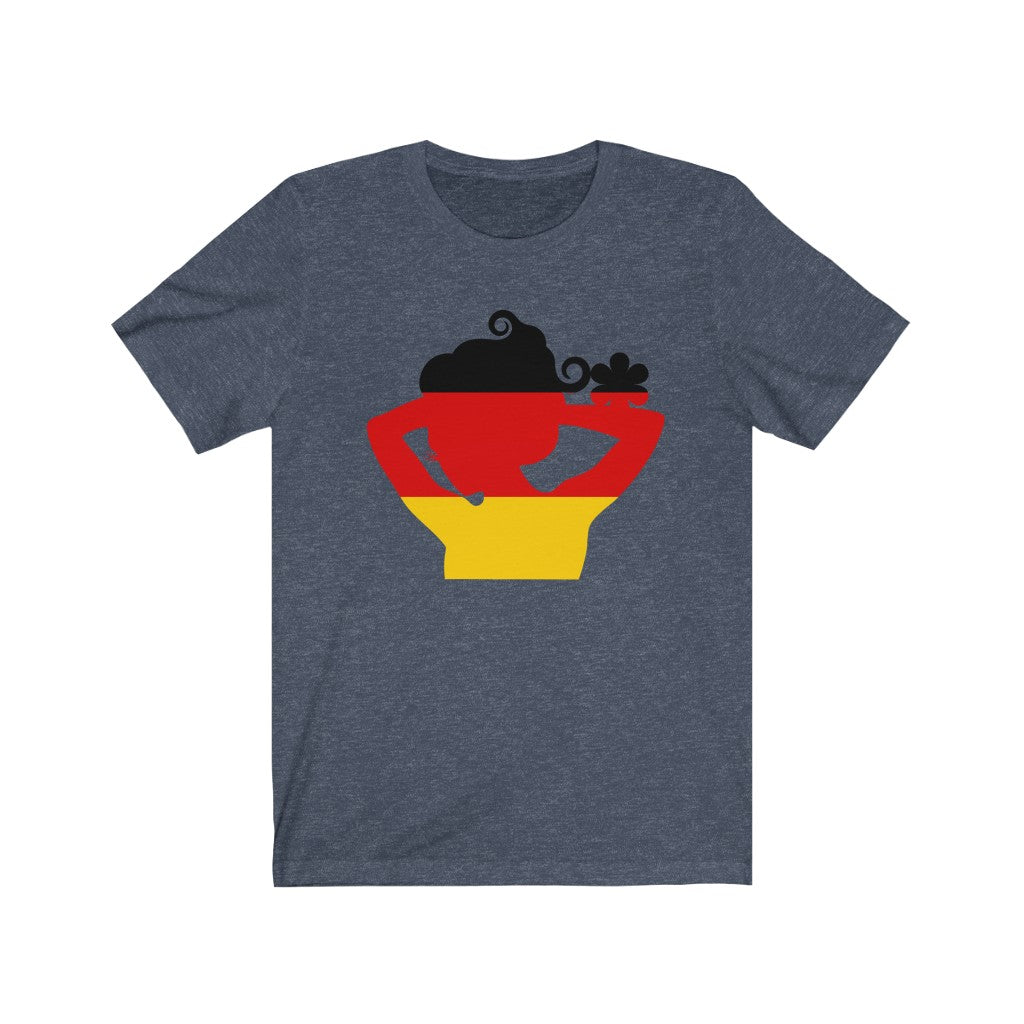 Germany Lady Flag Premium Tee - Unisex