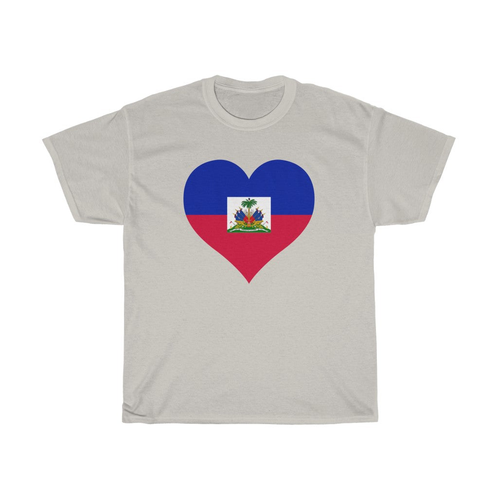 Haiti Heart Flag Standard Tee - Unisex