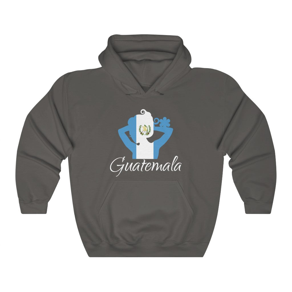 Guatemala Lady Flag Hoodie Sweatshirt 2 - Unisex