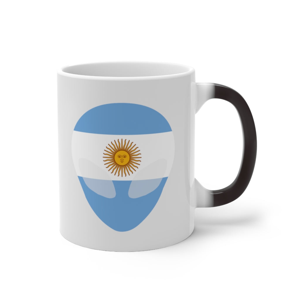 Argentina Alien Color Changing Mug