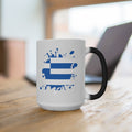 Greece Splat Color Changing Mug