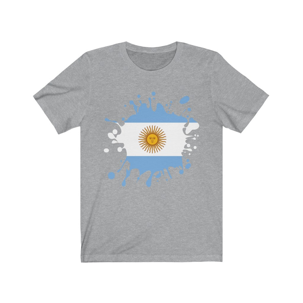 Argentina Splat Flag Premium Tee - Unisex