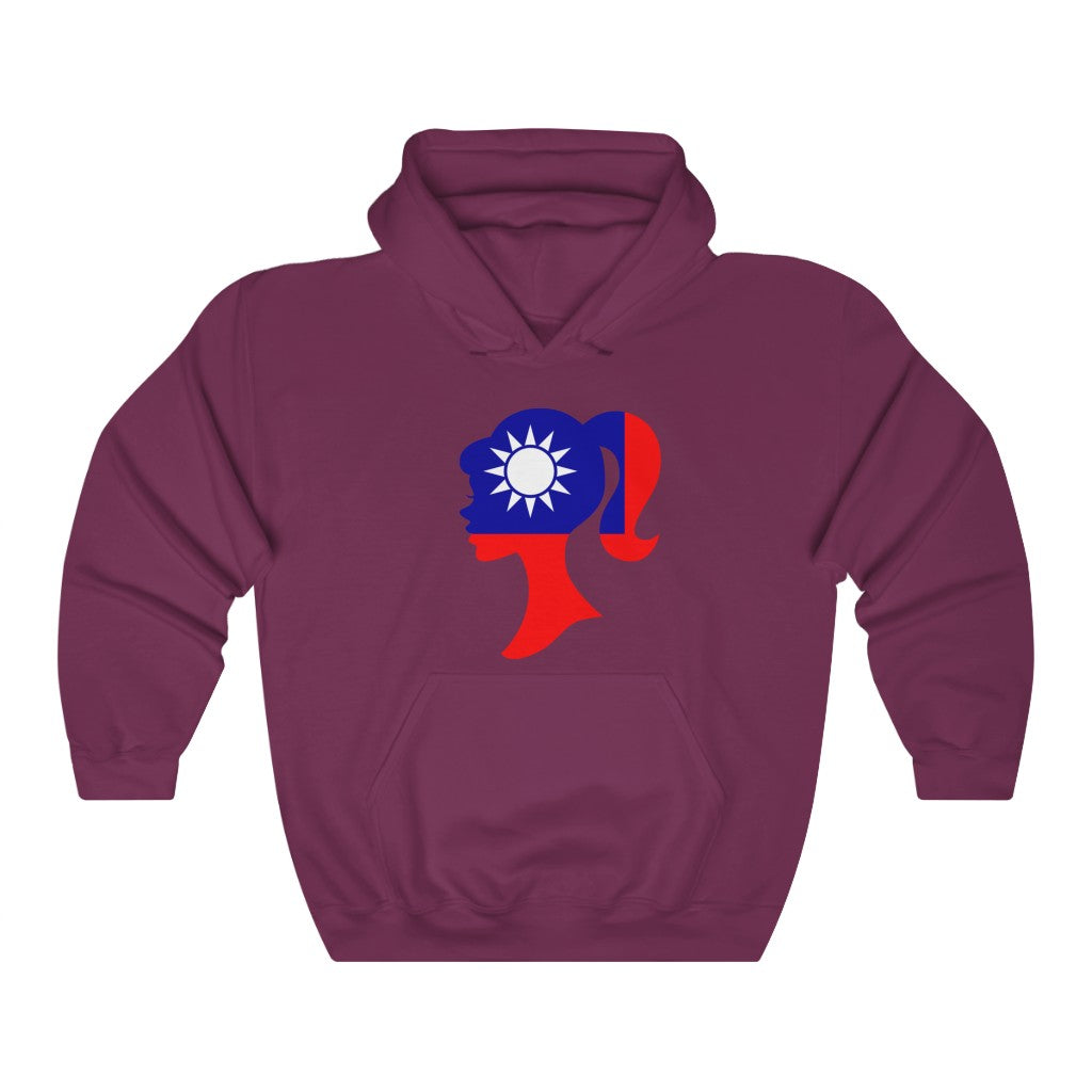 Republic of China – Taiwan Girl Flag Hoodie Sweatshirt - Unisex