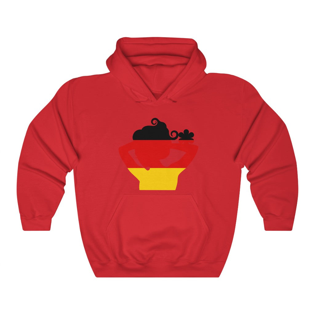 Germany Lady Flag Hoodie Sweatshirt - Unisex