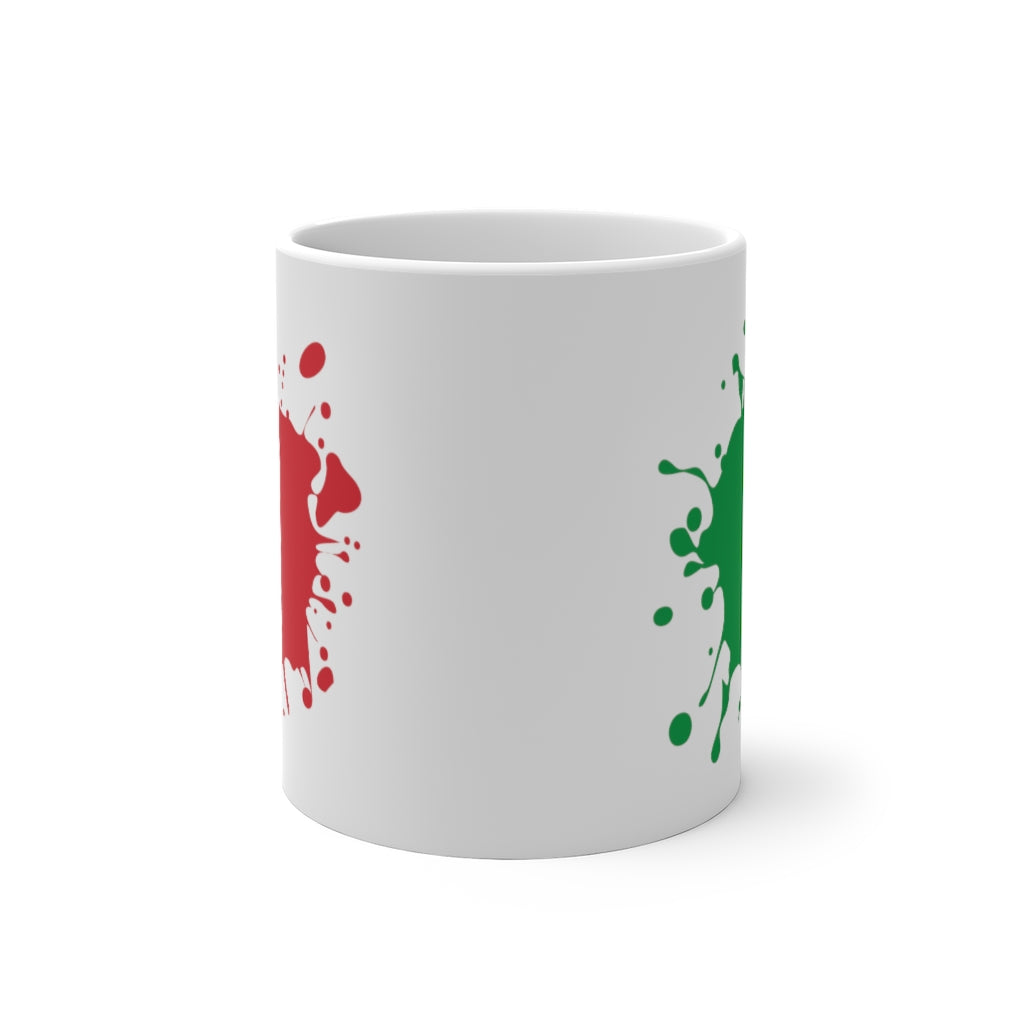 Italy Splat Color Changing Mug