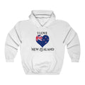 New Zealand Heart Flag Hoodie Sweatshirt 1 - Unisex