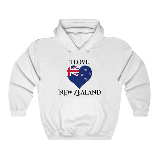 New Zealand Heart Flag Hoodie Sweatshirt 1 - Unisex